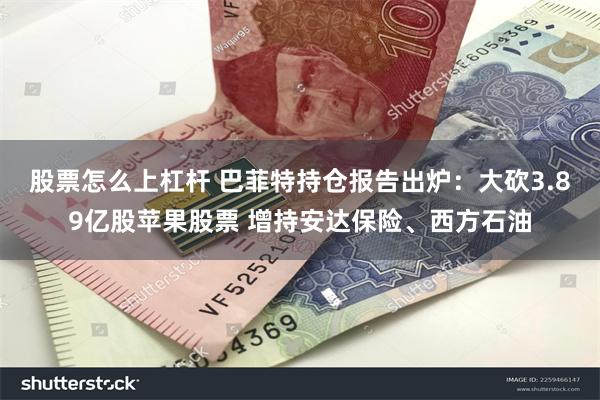 股票怎么上杠杆 巴菲特持仓报告出炉：大砍3.89亿股苹果股票 增持安达保险、西方石油