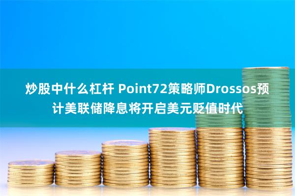 炒股中什么杠杆 Point72策略师Drossos预计美联储降息将开启美元贬值时代