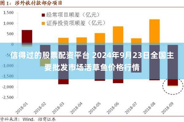 信得过的股票配资平台 2024年9月23日全国主要批发市场活草鱼价格行情