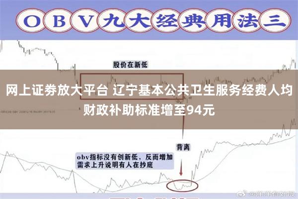 网上证劵放大平台 辽宁基本公共卫生服务经费人均财政补助标准增至94元