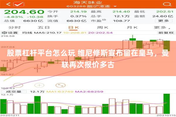 股票杠杆平台怎么玩 维尼修斯宣布留在皇马，曼联再次报价多古