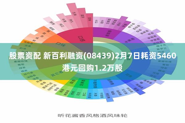 股票资配 新百利融资(08439)2月7日耗资5460港元回购1.2万股